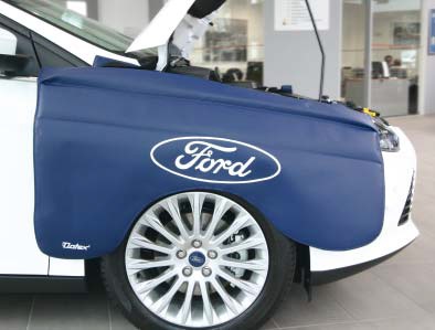 488 1146 001 00 - Fabrikats-Kotflügelschoner Ford