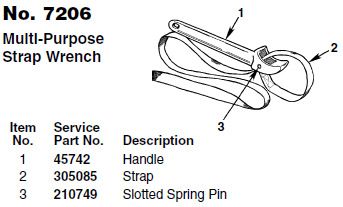 Multi-Purpose Strap Wrench