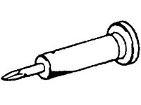 09930-00010-01 - DRIVE SHAFT NUT CHISEL