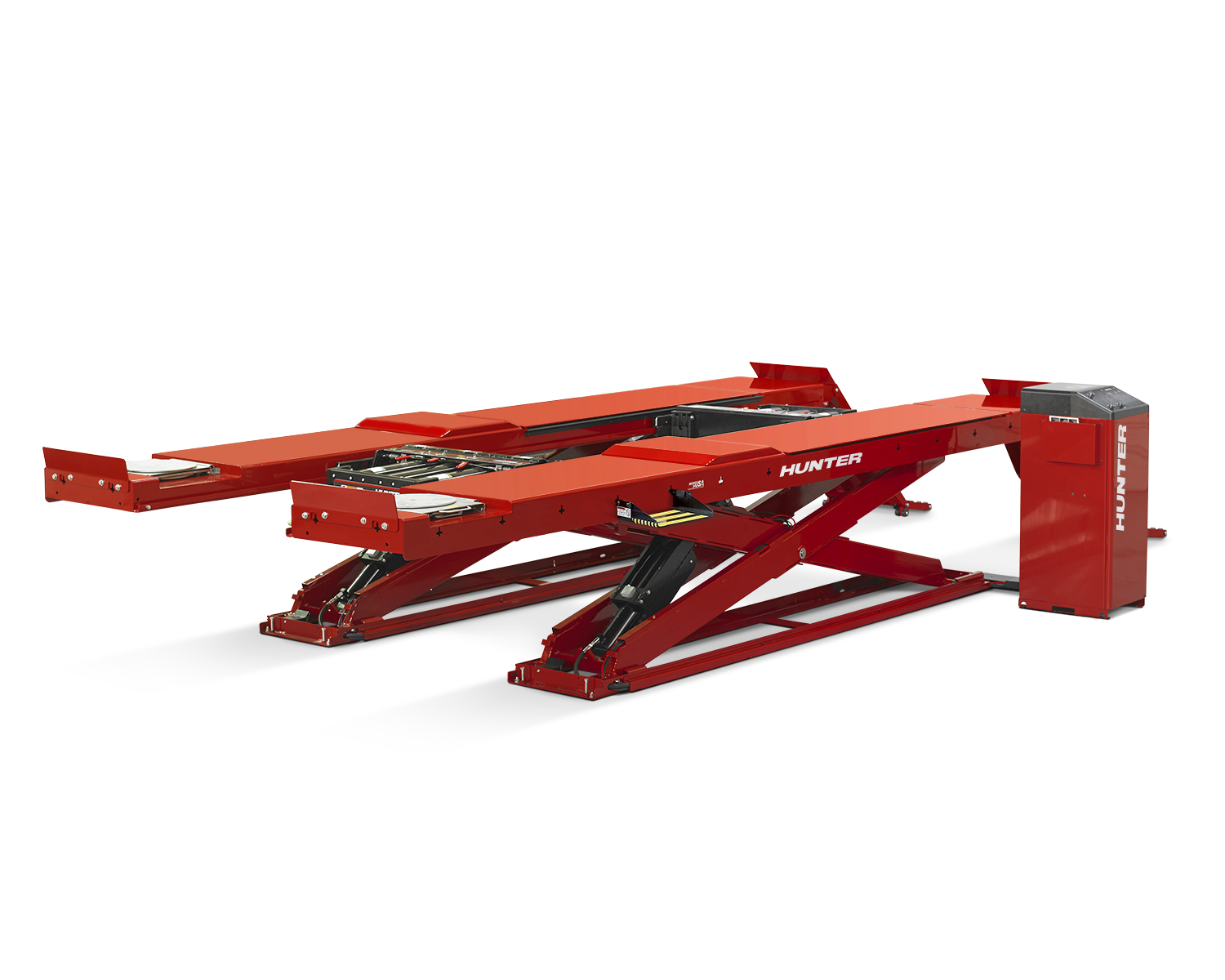 006RX14KPS 14,000 lb. Surface Mount Scissor Lift, 182" 2WA WB, FIA