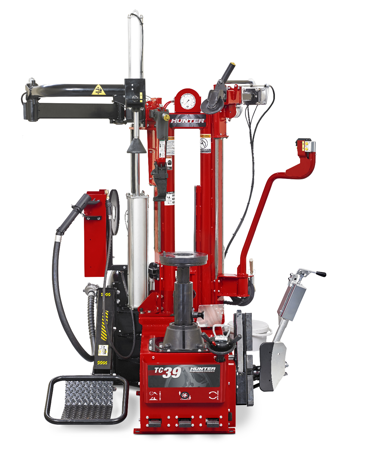 006TC39SSW Center Clamp Tire Changer w/Leverless Mount Head, Power