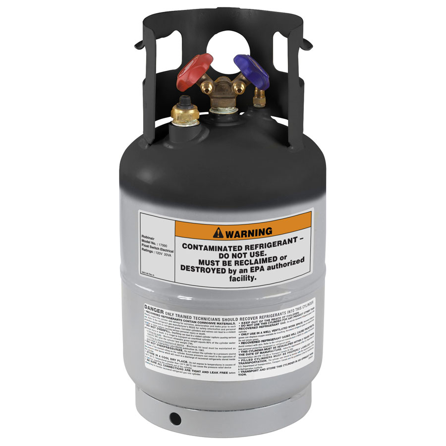 023 17990 contaminated r1234yf refrigerant tank assembly