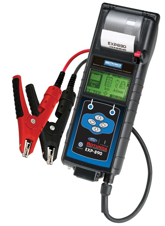 162EXP 890 Battery Analyzer w/ Integrated Printer and SoftSided