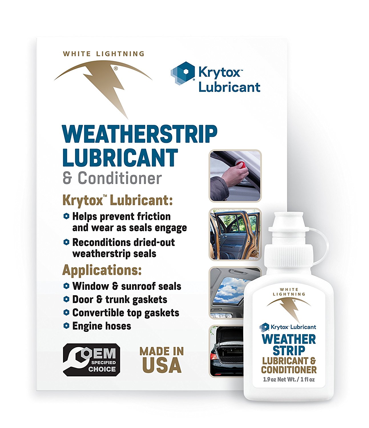 164WS0850102 Krytox Weather Strip Lube