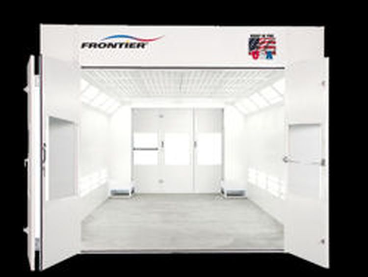 16590002 Garmat Frontier SemiDowndraft Paint Spray Booth Custom