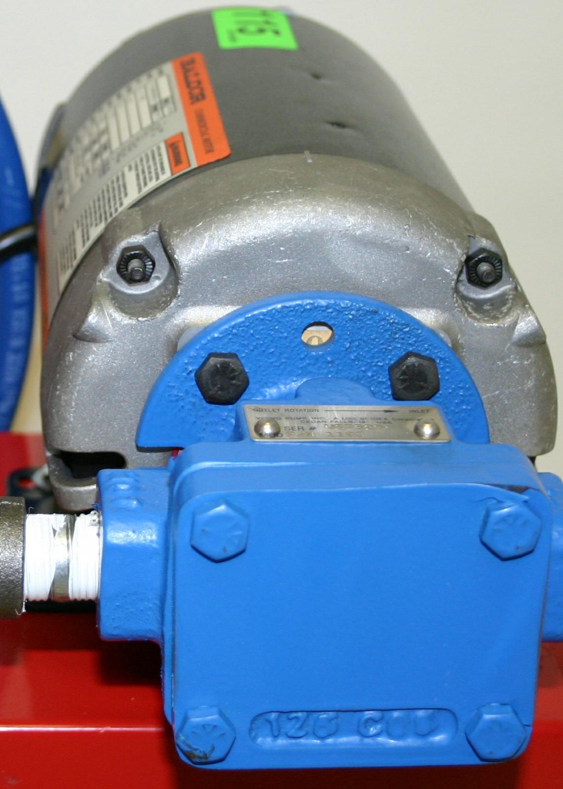 199TTCFVPBM Replacement Pump & Motor for GTec Cooler Line Flushers