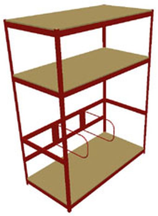 204BSR37236 Fender And Doors Rack