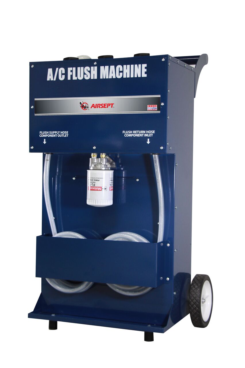 258-40001 - A/C Flush Machine with Dual Tank and SoundSilence™ Technology