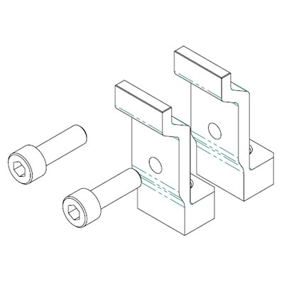 307-661-01 - Spacers/Plate, Clearance Gage