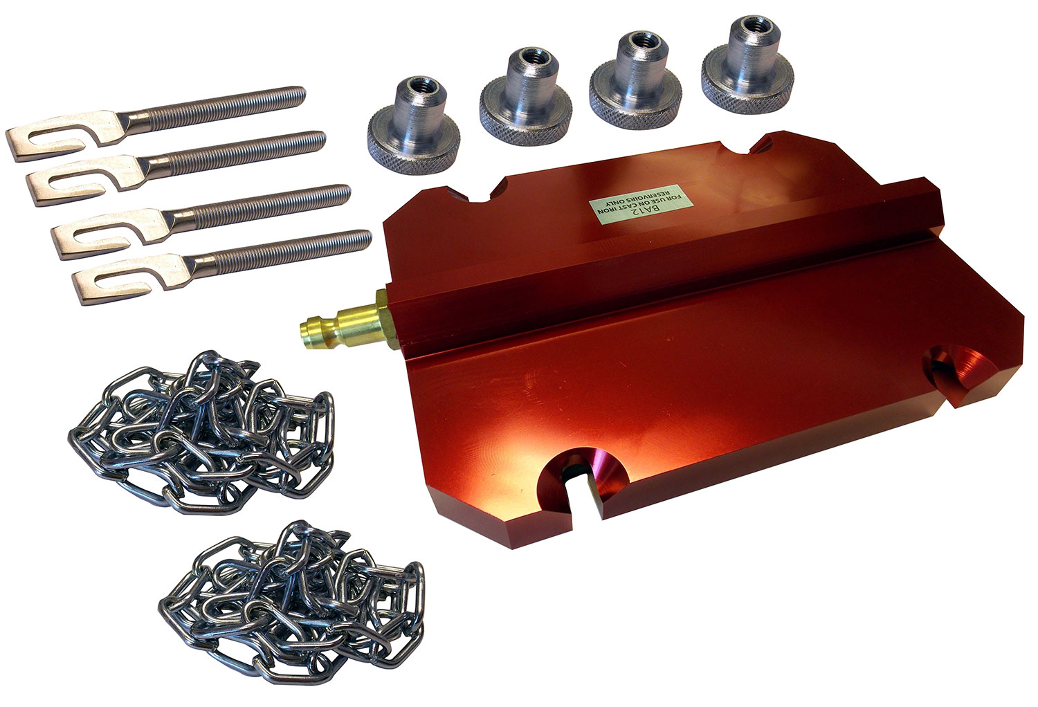 357-0258801100 - BFX BA12 Master Cylinder Adapter - Universal Cast