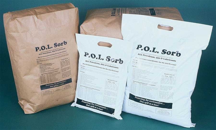 38321220 Pol Sorb® Petroleum, Oil And Lubricant Absorbent, (4) 2