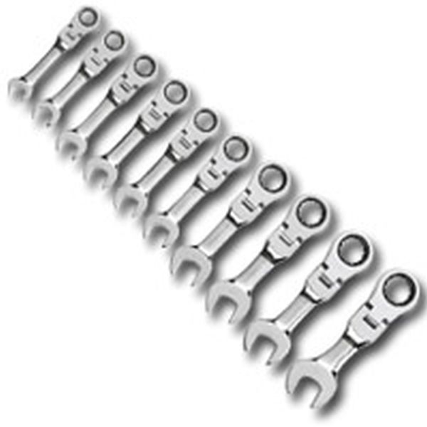 KDT9550 10 Pc. Metric Stubby Flex Gearwrench Set Kd Tools