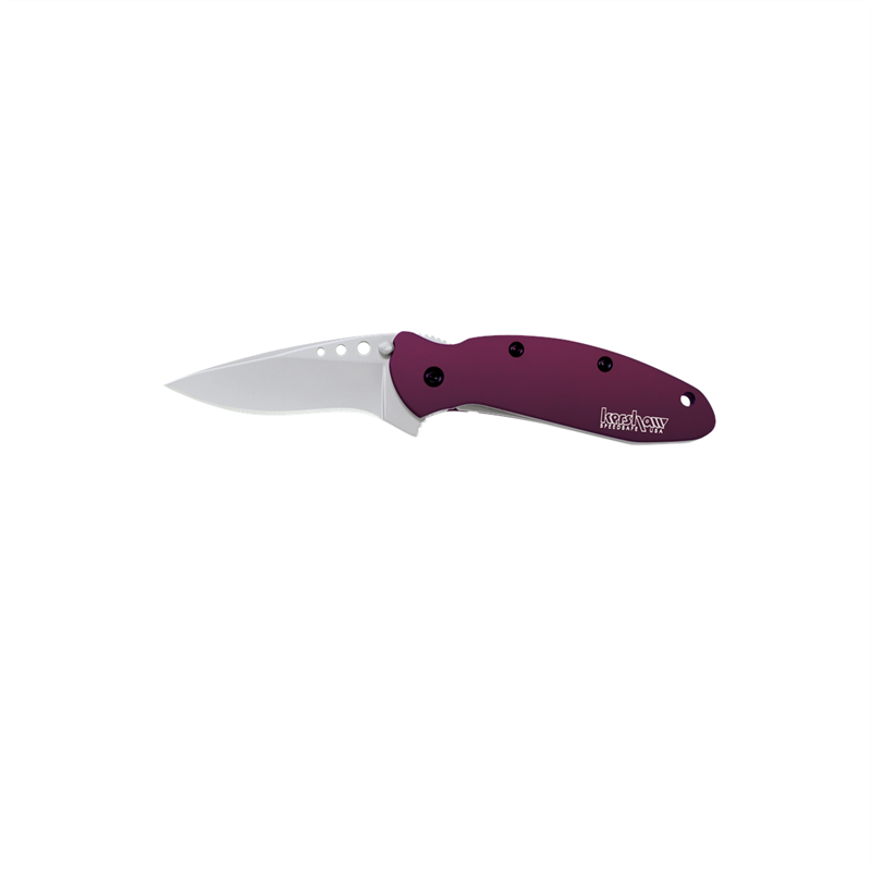 KER1620PUR - Kershaw PURPLE SCALLION FOLDING KNIFE