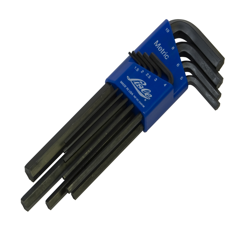 LIS42650 Lisle HEX KEY SET 9 PC METRIC LONG 1.510MM