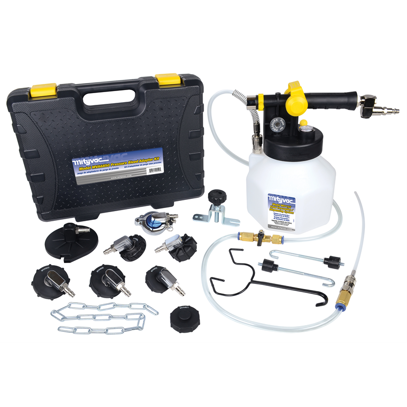 MITMV7840 Mityvac Pressure Bleed Kit for Bleeding Hydraulic Brake and