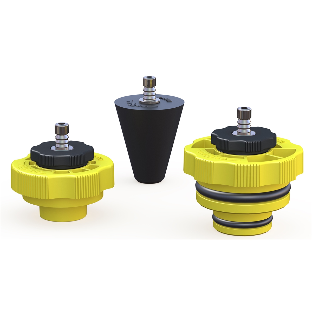 MITMVA670 "Power Steering Air Bleed 3 Adapter Kit Universal, GM and Ford"