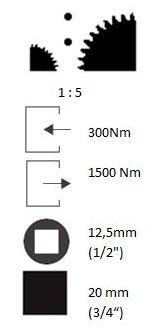 Drehmoment-Werkzeug für 303-1611 303-16112 Ford 1.0/ 1.1 / 1.5 EcoBoost, Duratec